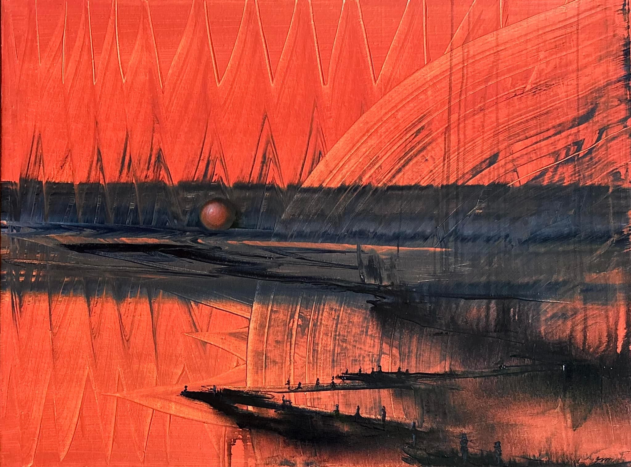 Oil on canvas — untitled