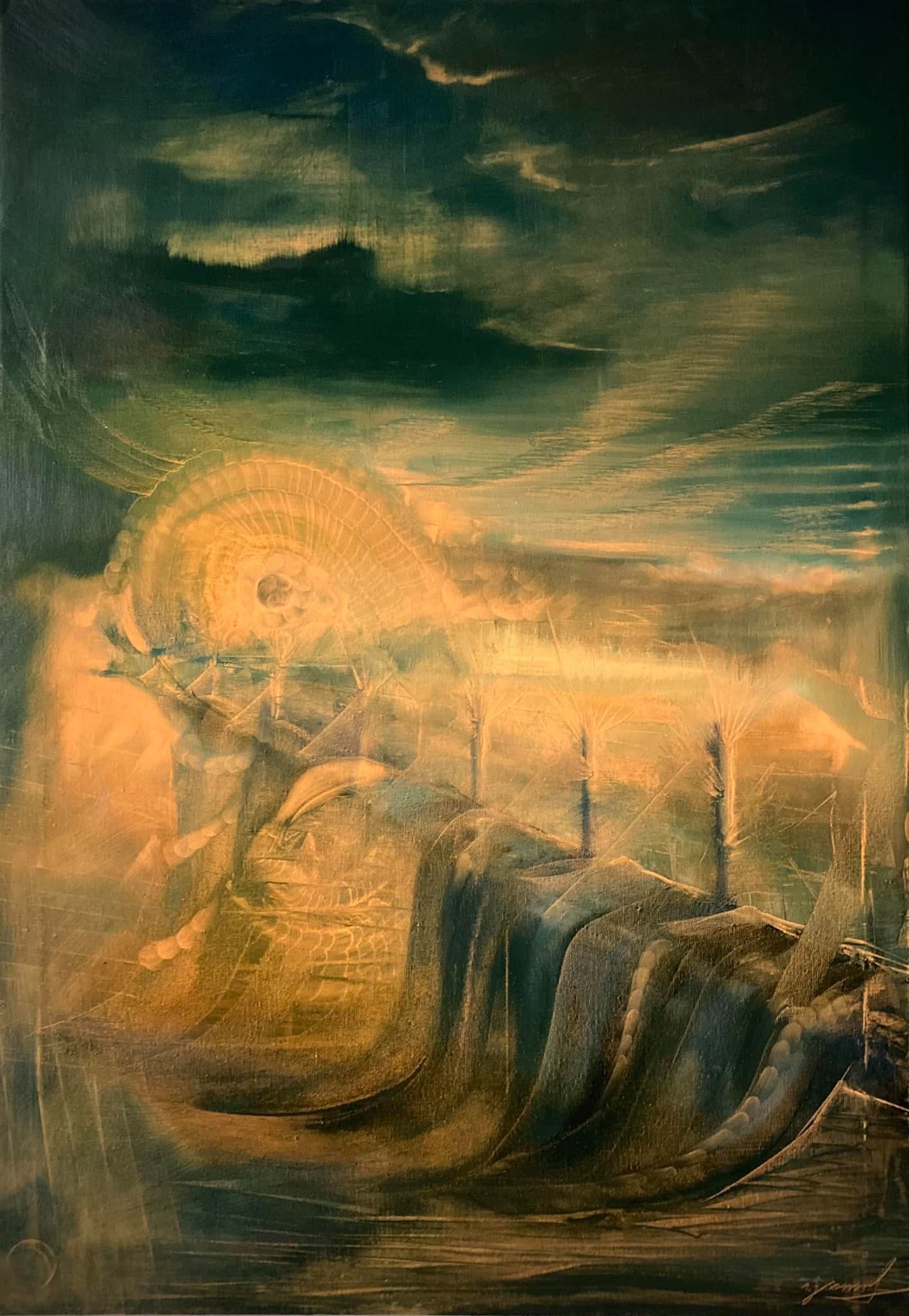 Oil on canvas — untitled