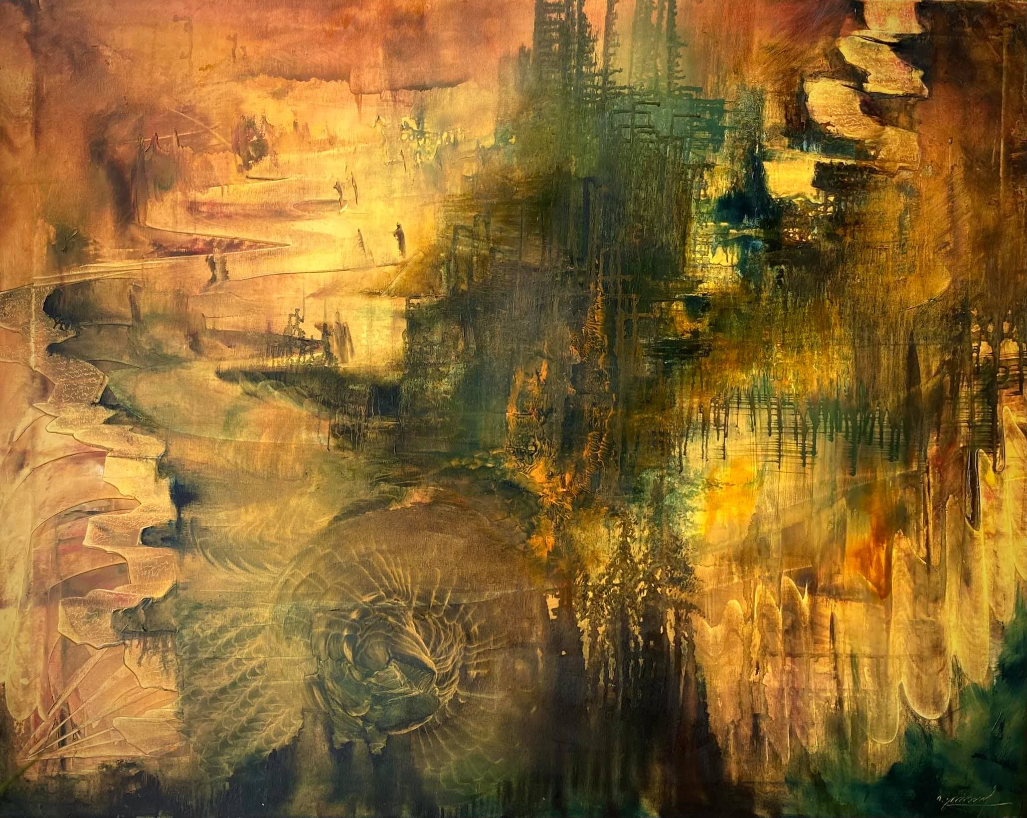 Oil on canvas — untitled