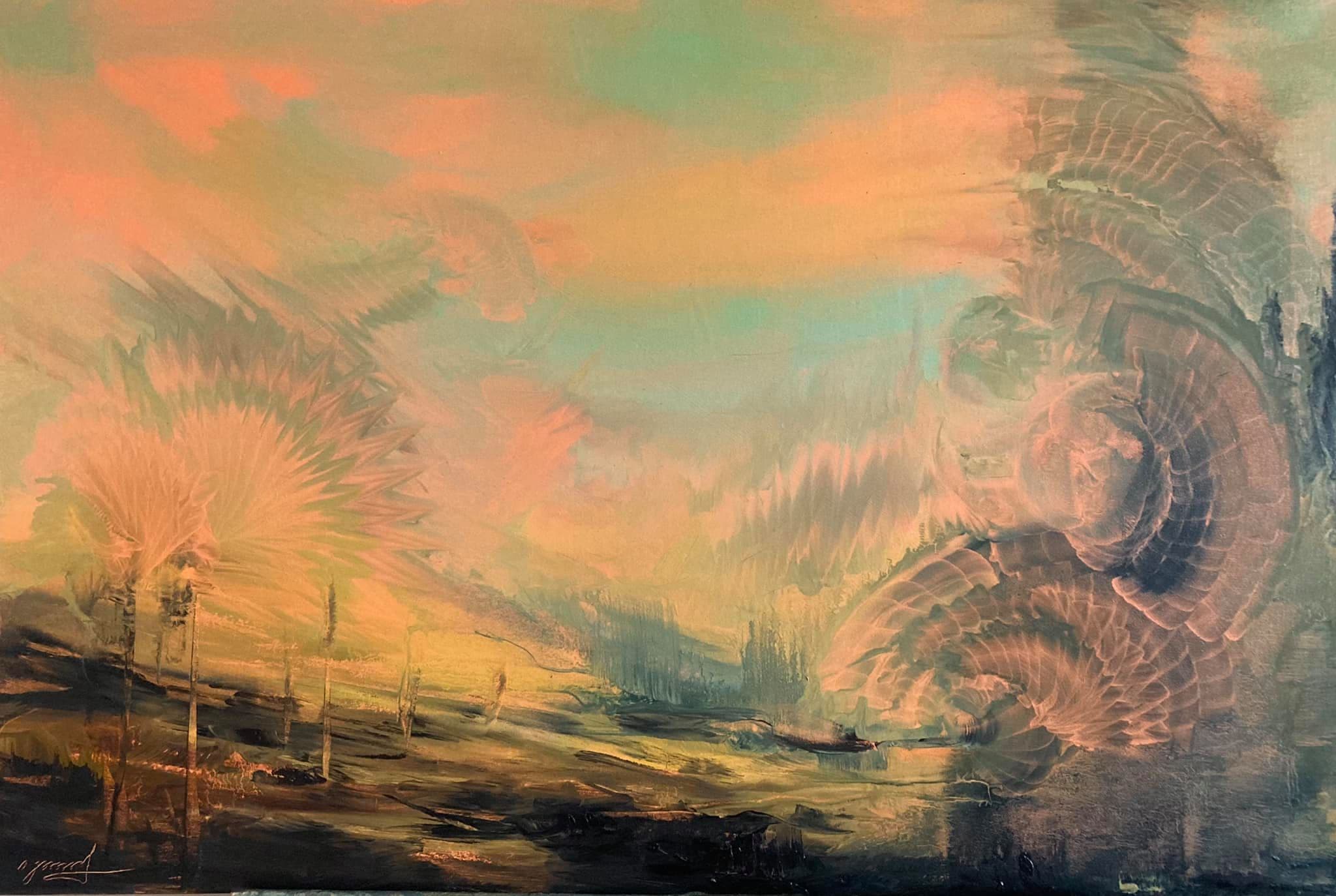 Oil on canvas — untitled