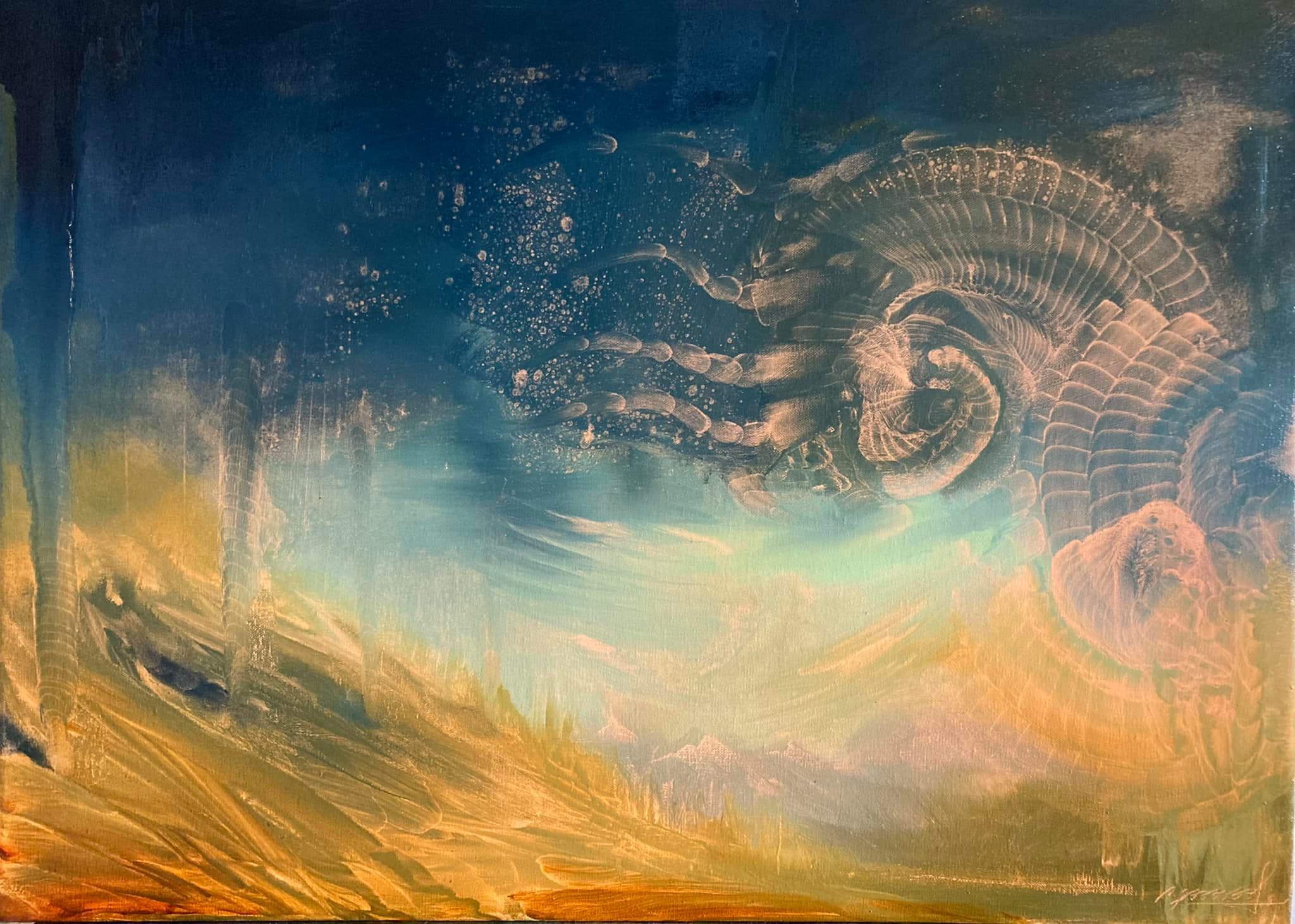 Oil on canvas — untitled