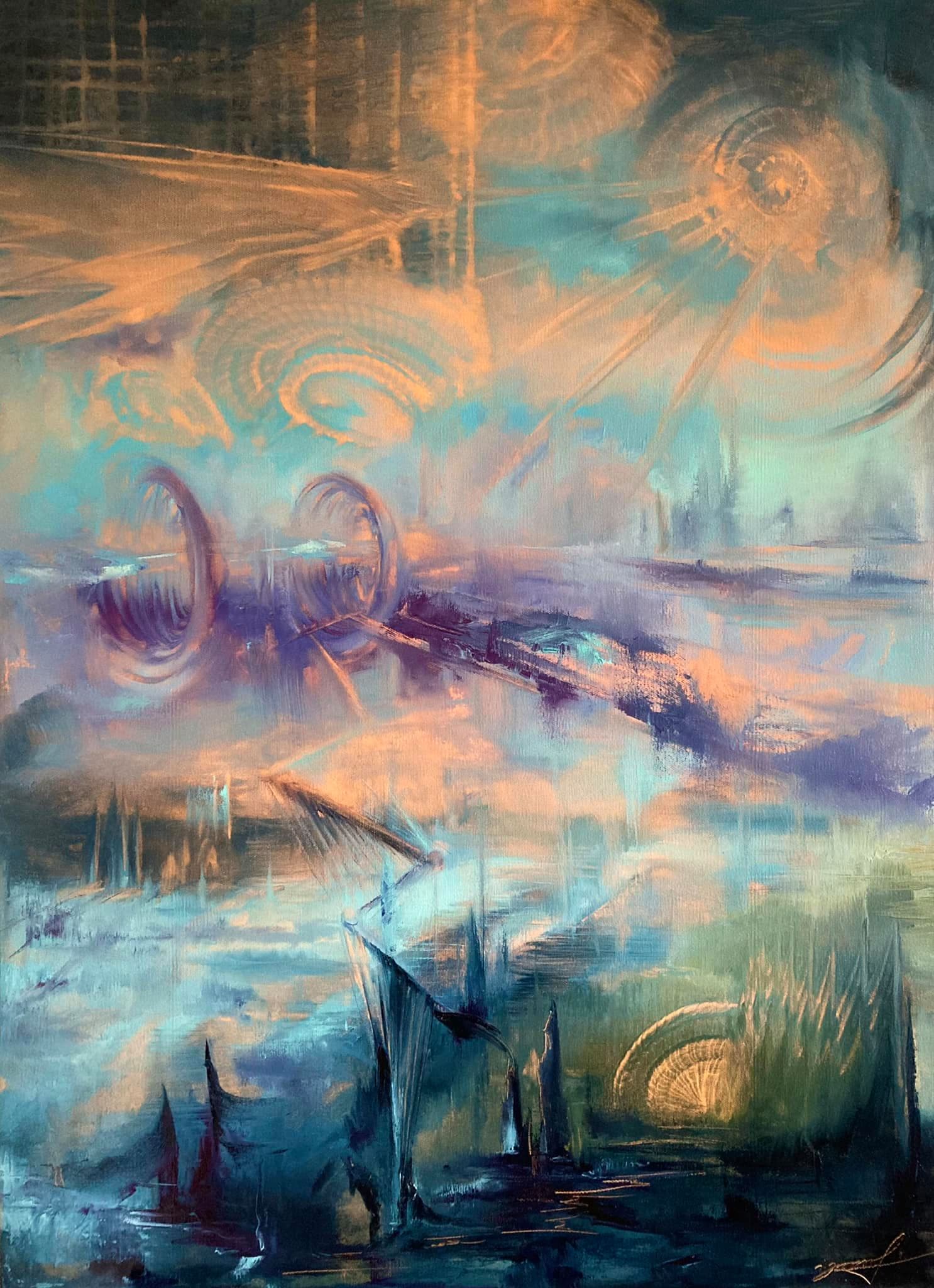 Oil on canvas — untitled