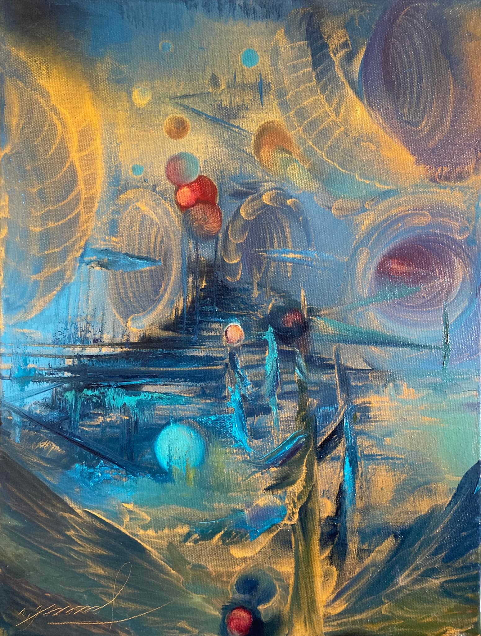 Oil on canvas — untitled