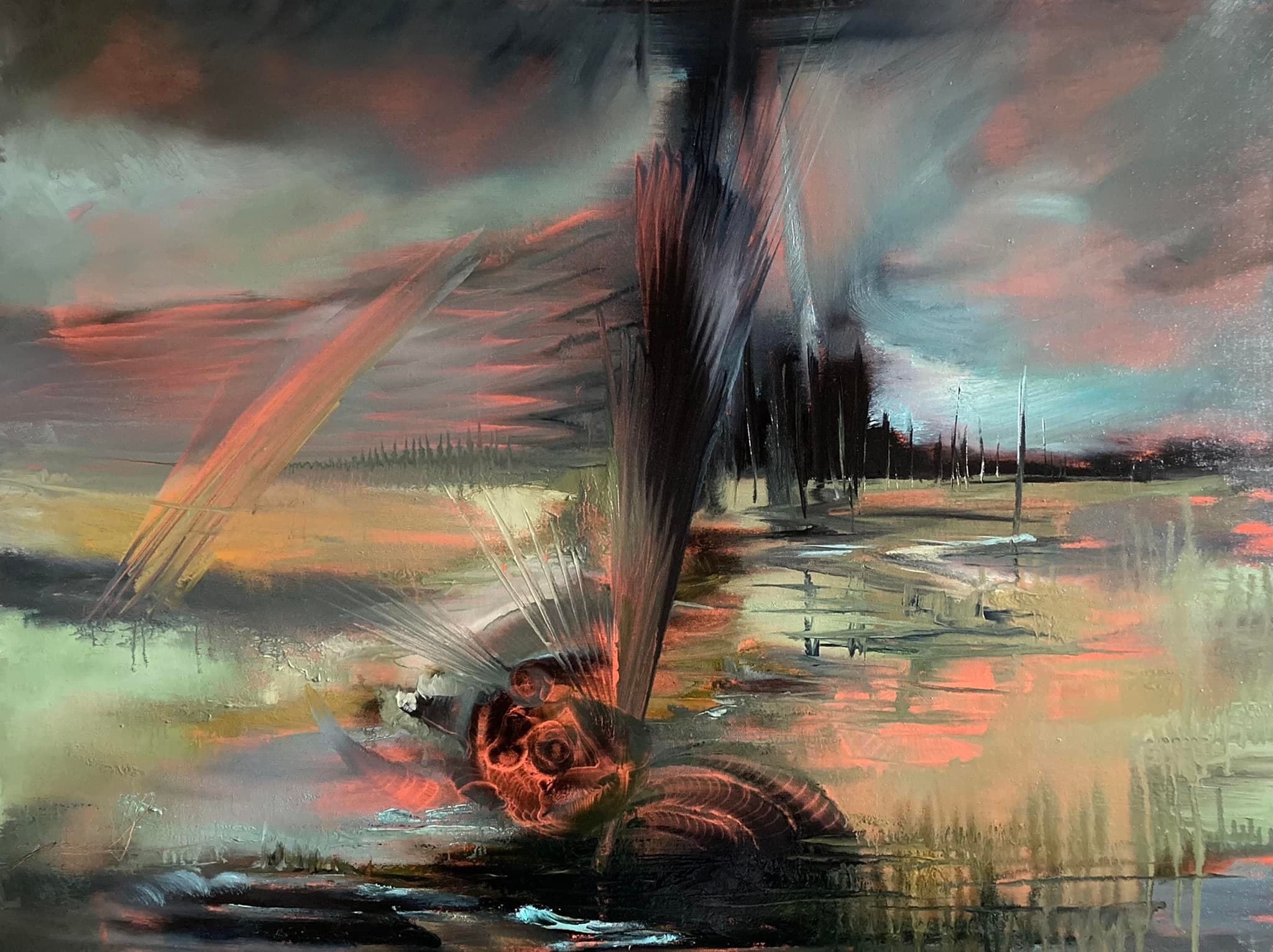 Oil on canvas — untitled