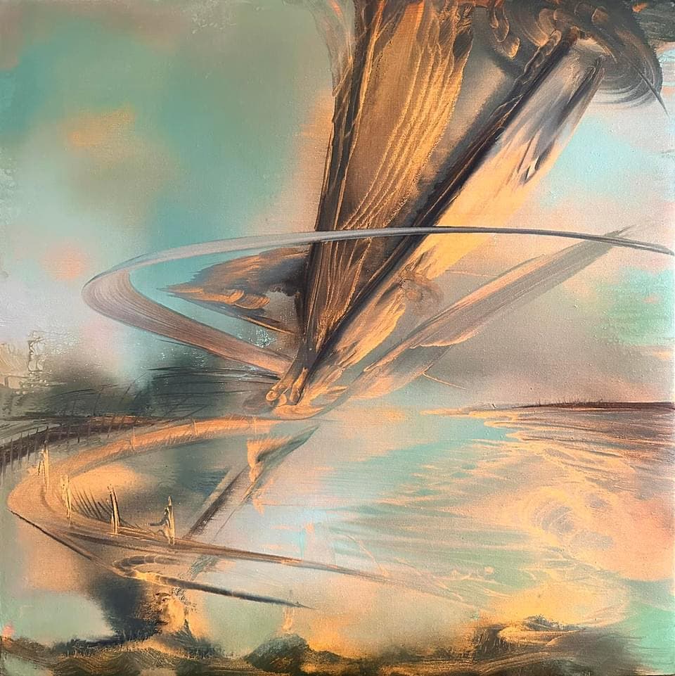 Oil on canvas — untitled — Details 1