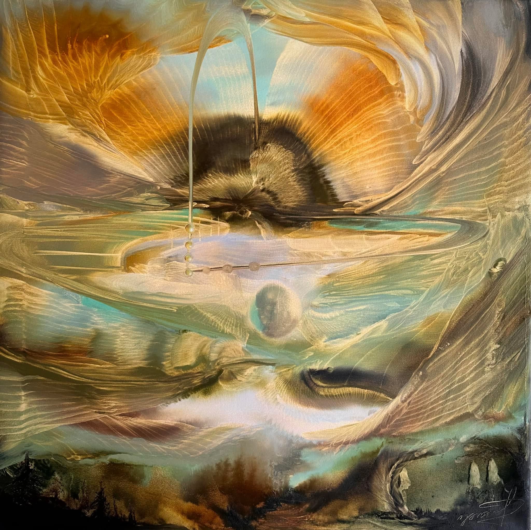 Oil on canvas — untitled