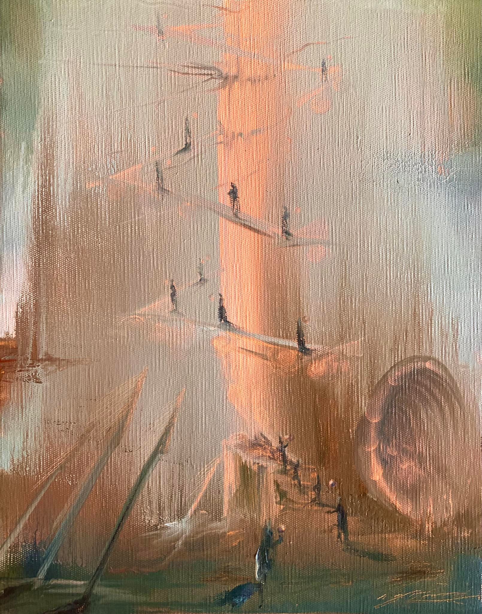 Oil on canvas — untitled