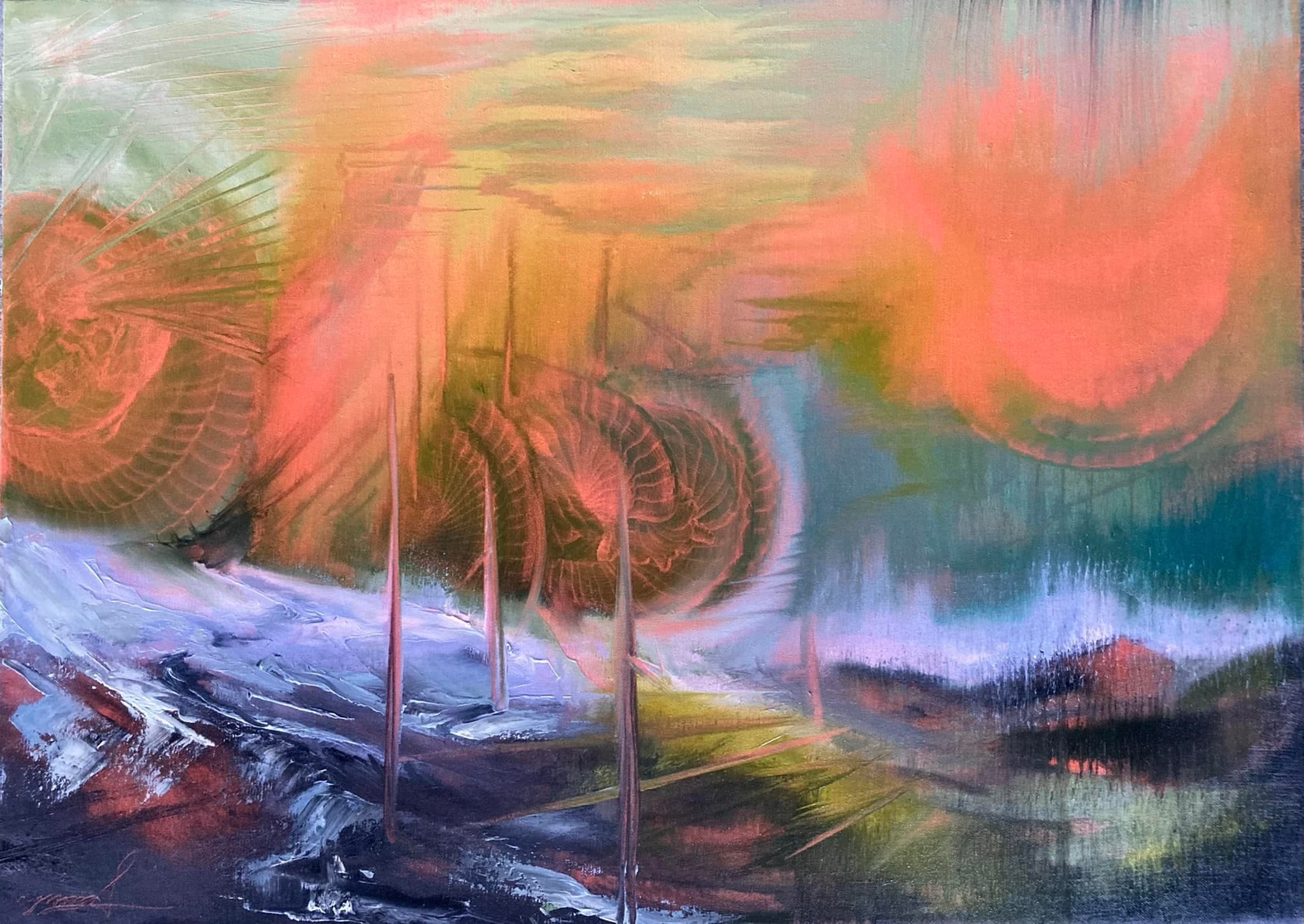 Oil on canvas — untitled