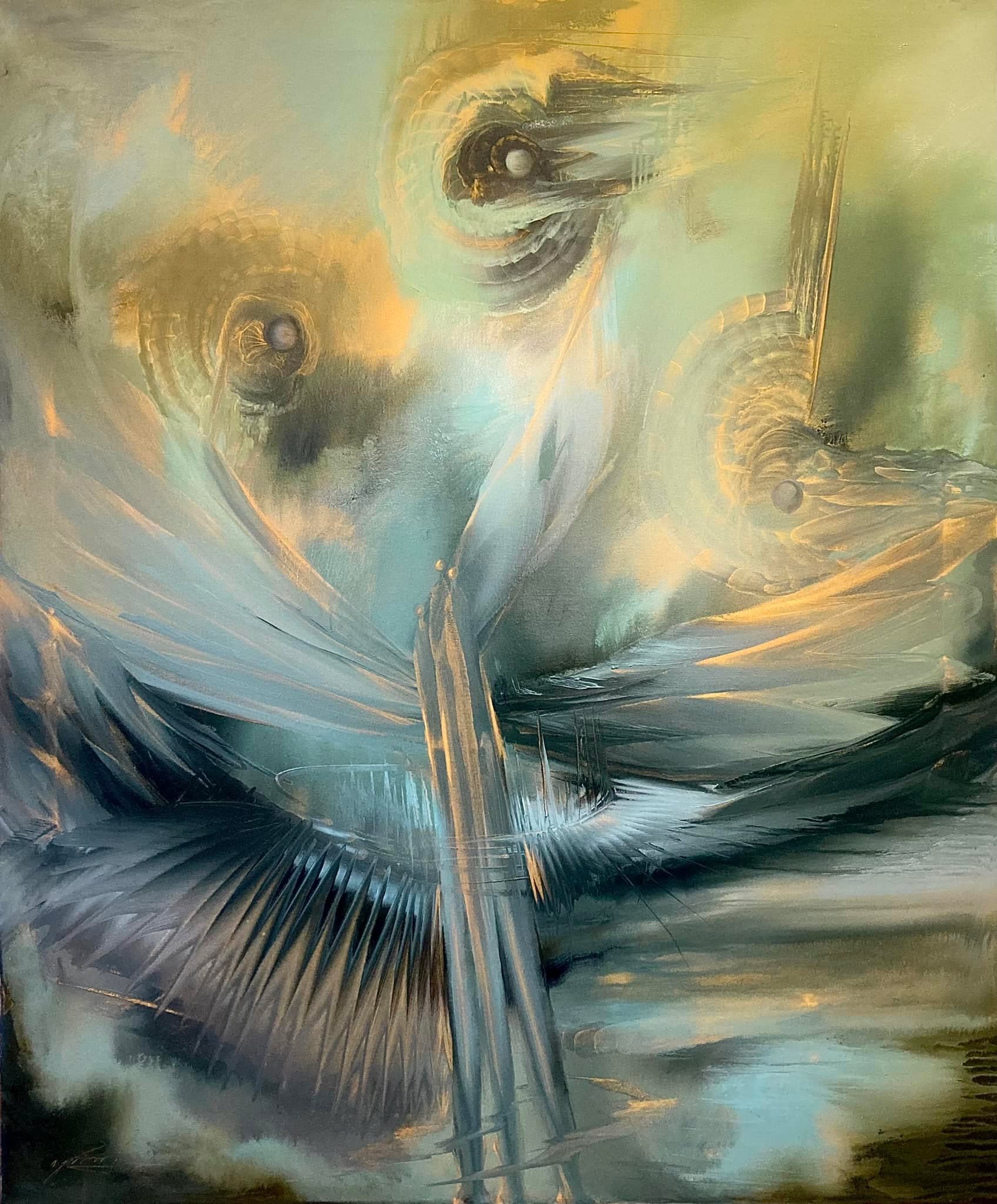 Oil on canvas — untitled — Details 1