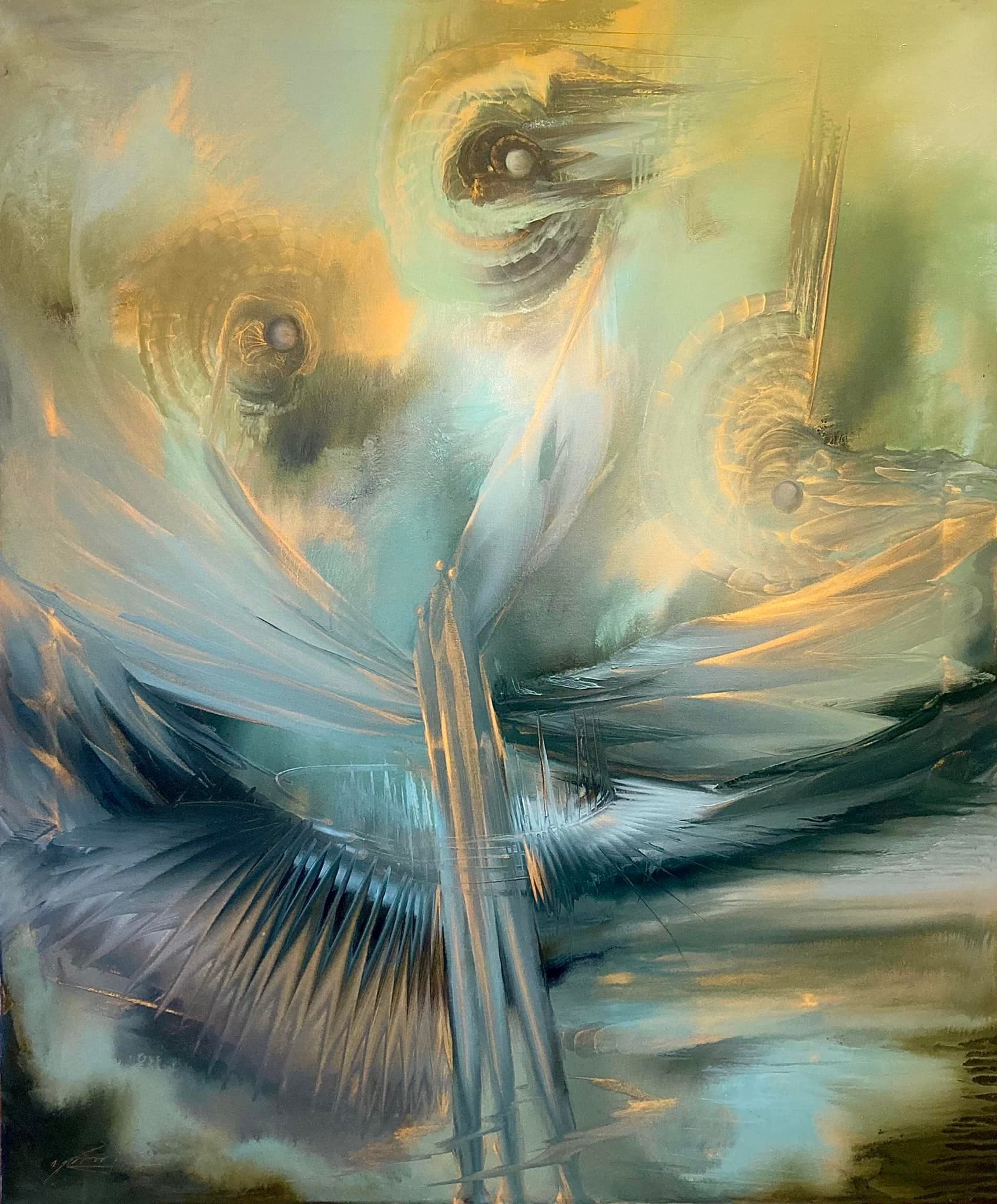 Oil on canvas — untitled