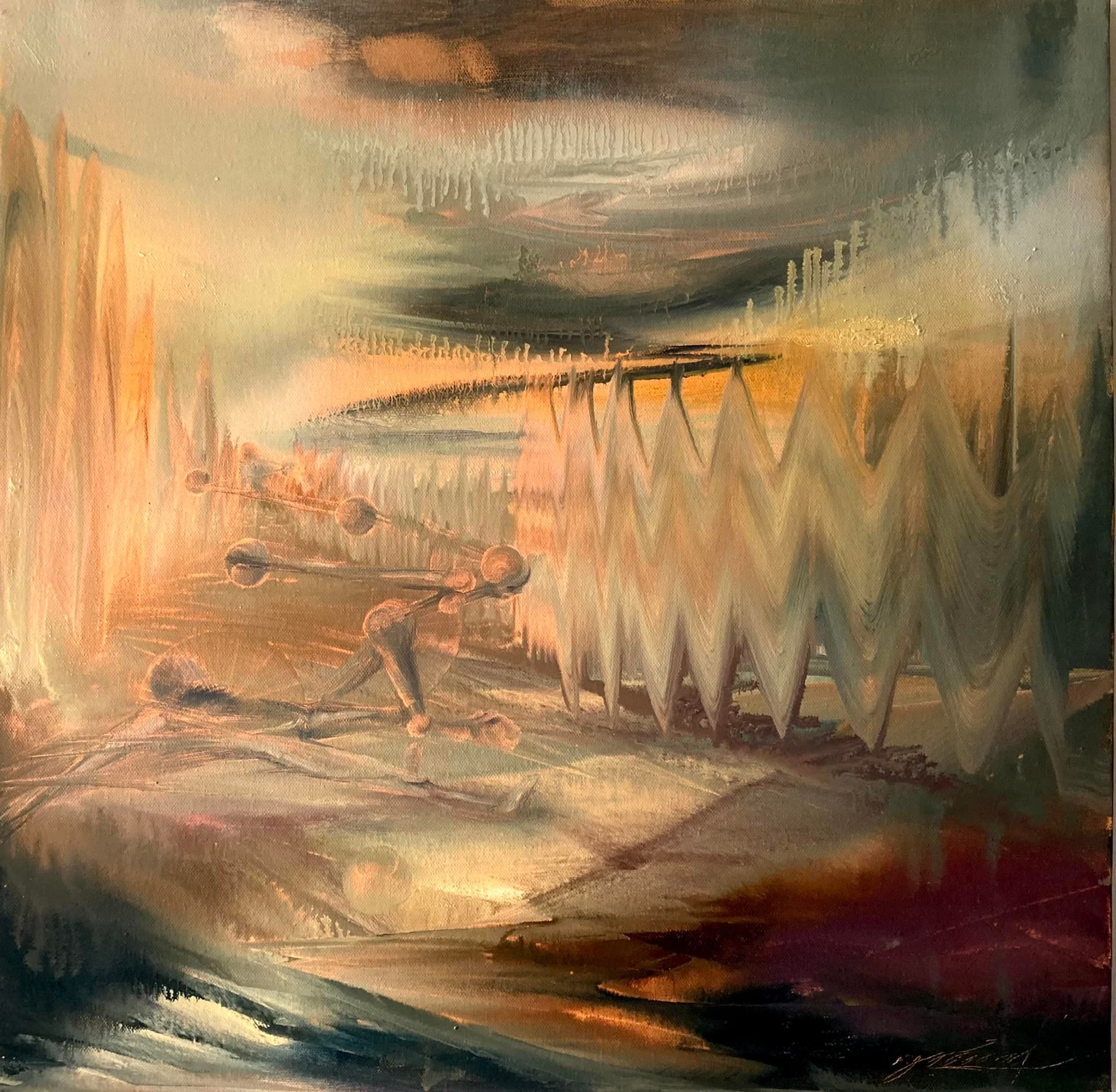 Oil on canvas — untitled — Details 1