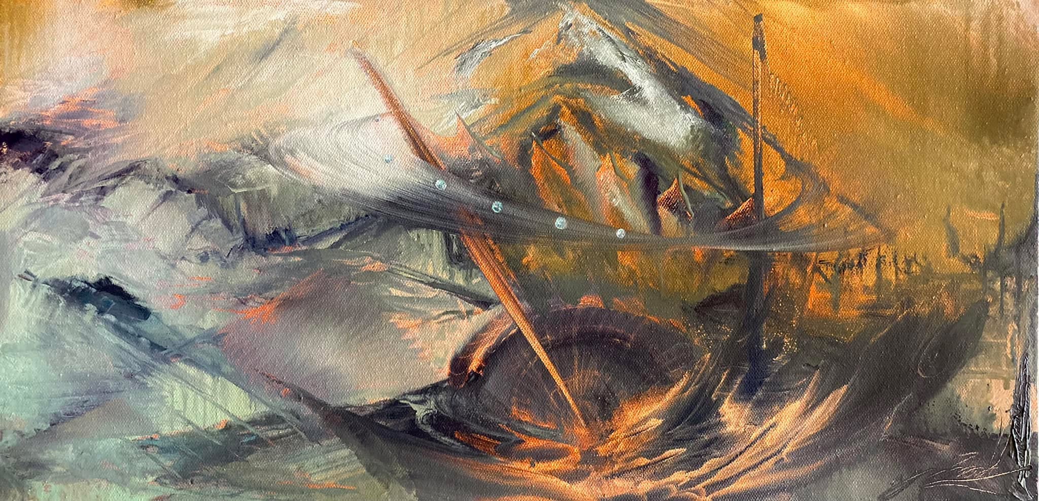 Oil on canvas — untitled