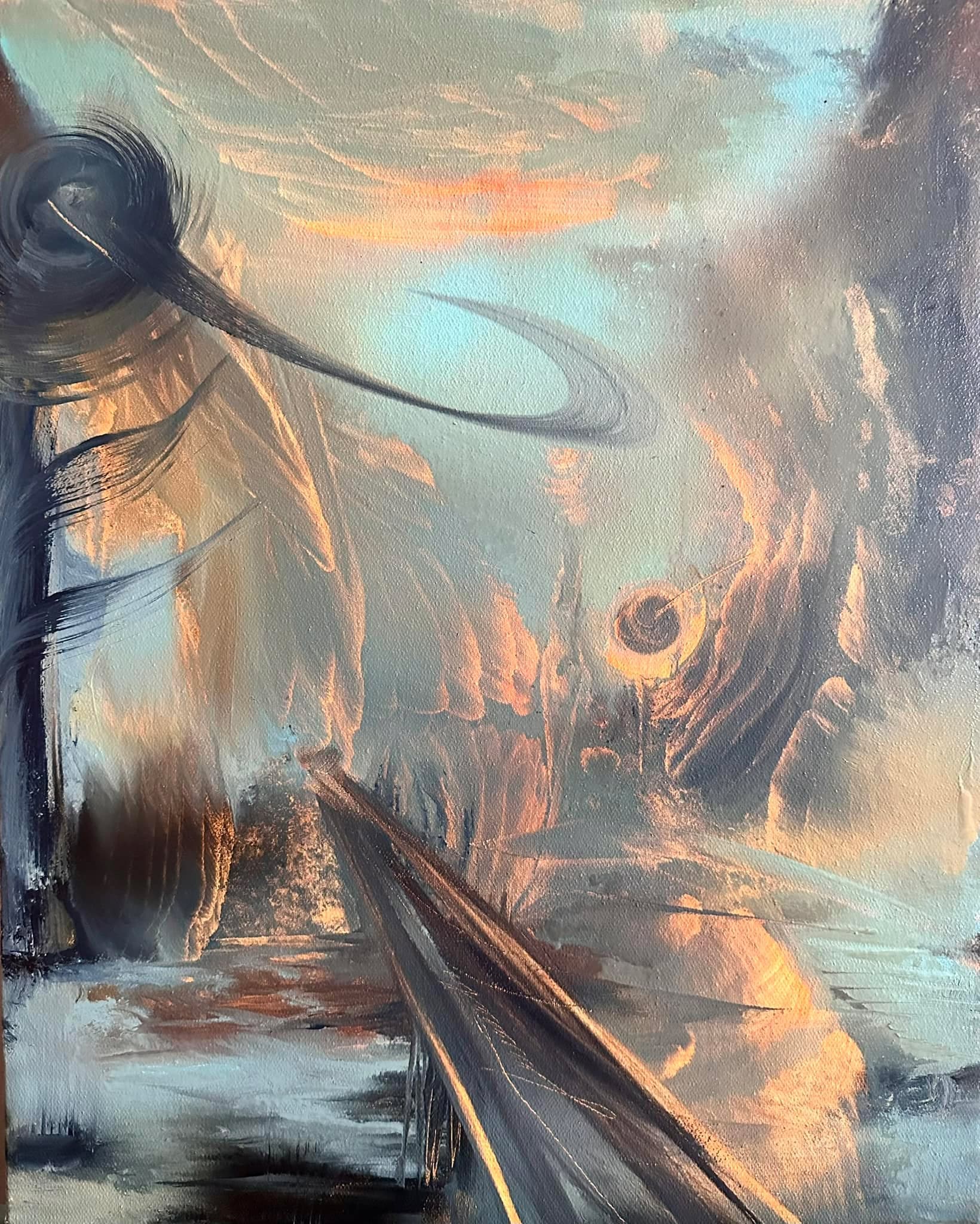 Oil on canvas — untitled