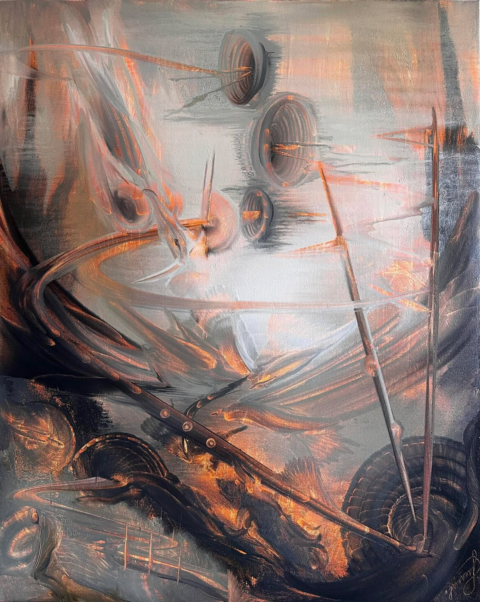 Oil on canvas — untitled