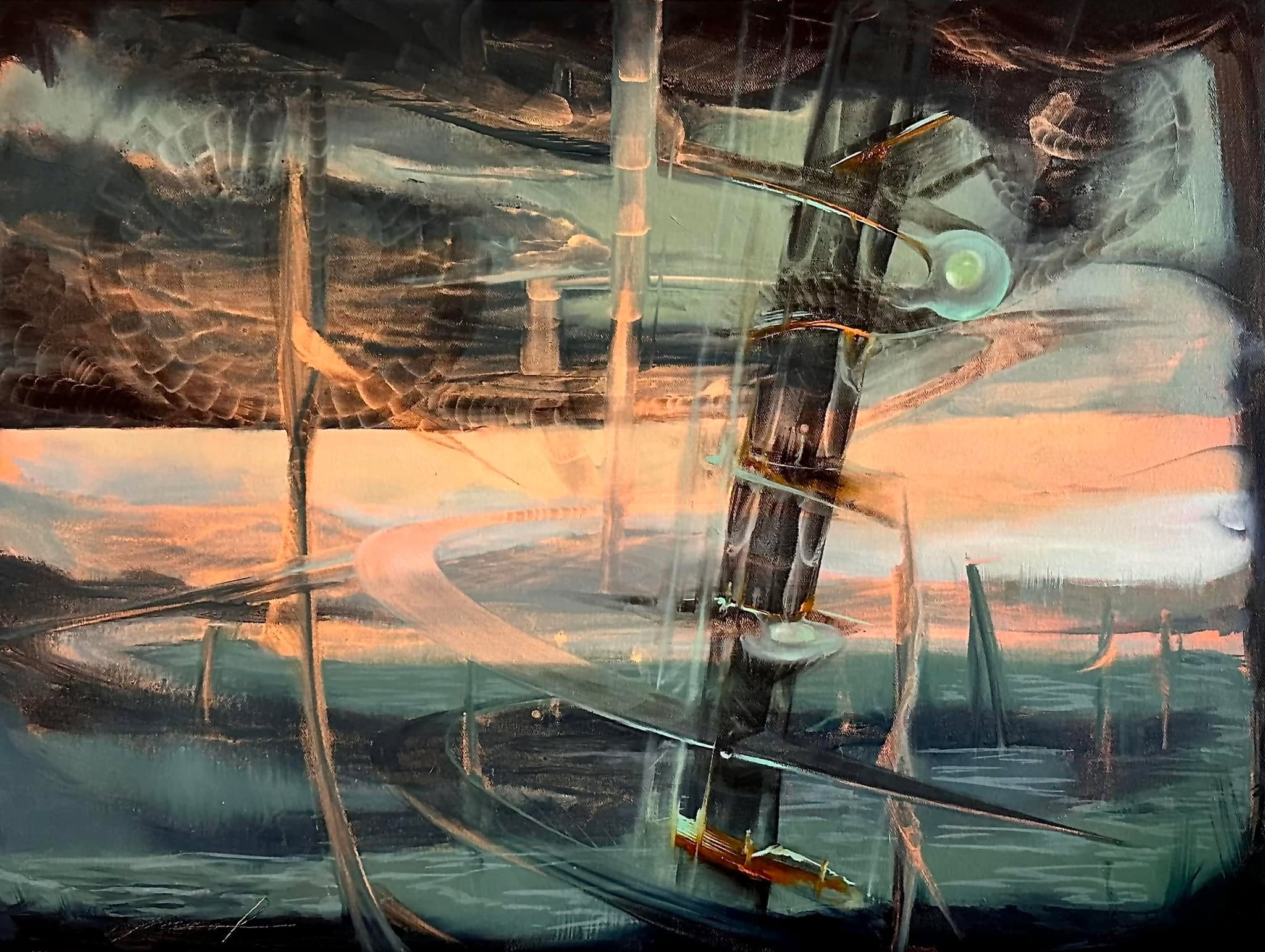 Oil on canvas — untitled