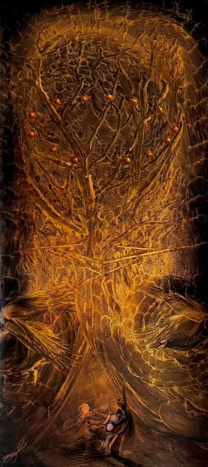 Oil on canvas — untitled — Details 1