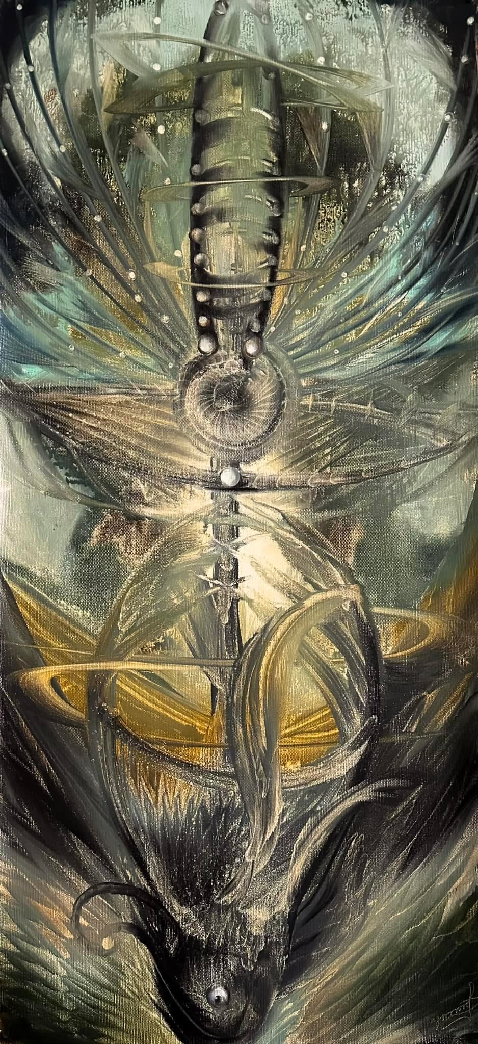 Oil on canvas — untitled