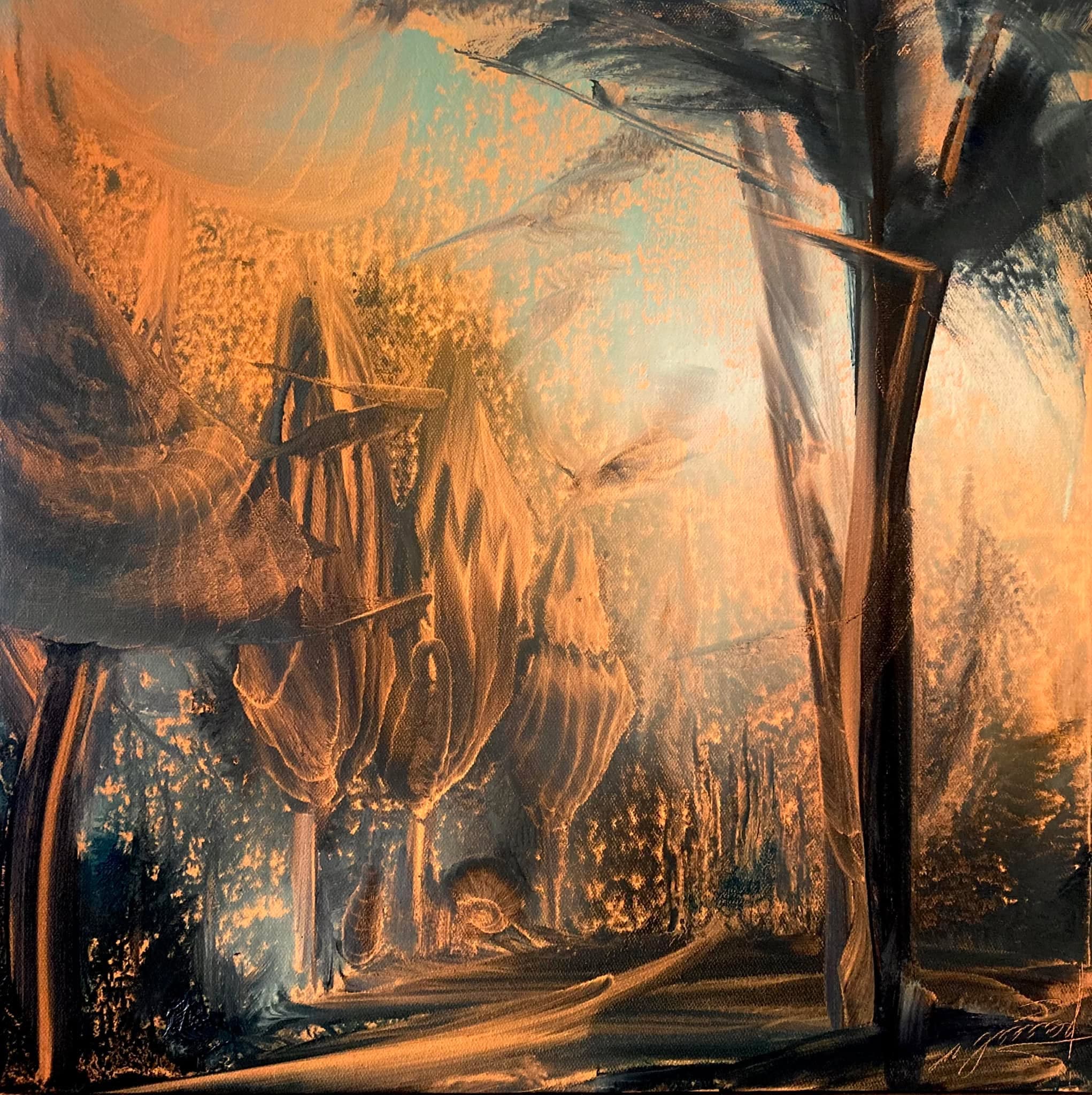 Oil on canvas — untitled