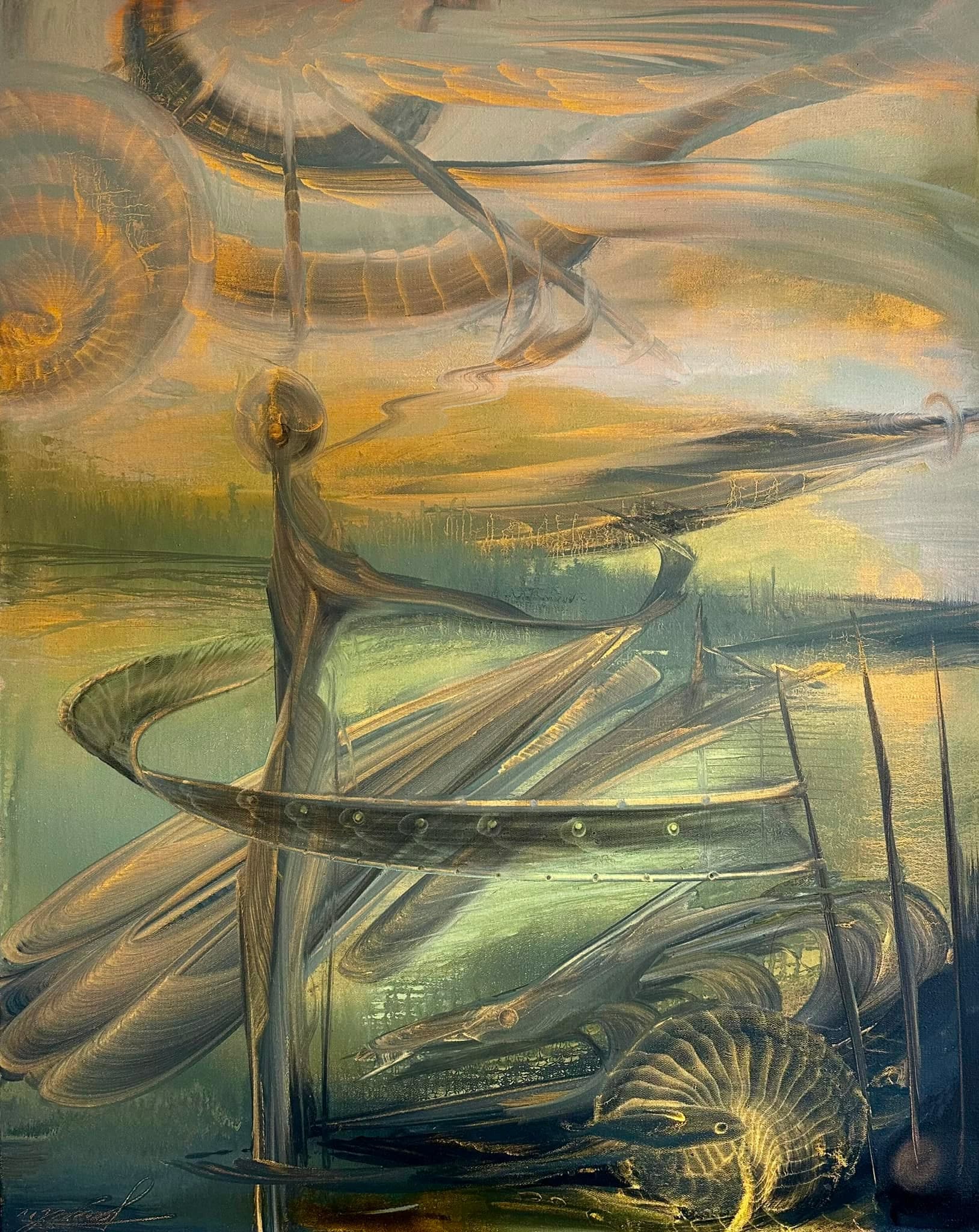 Oil on canvas — untitled