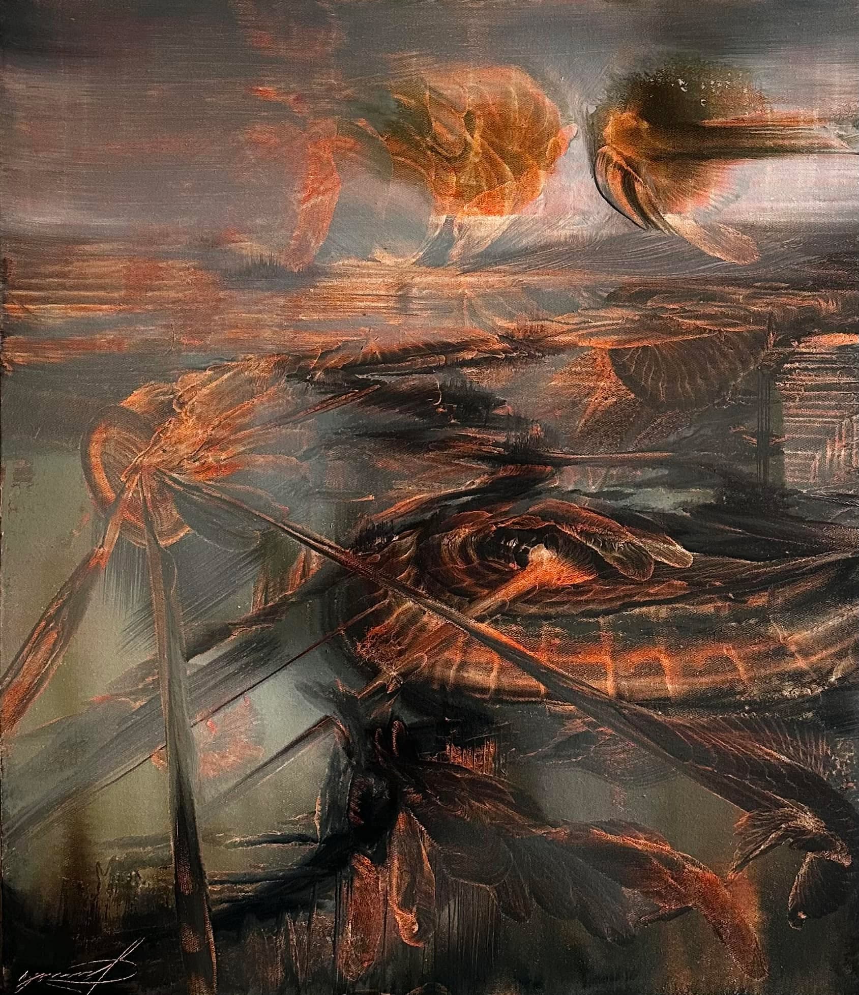 Oil on canvas — untitled — Details 1