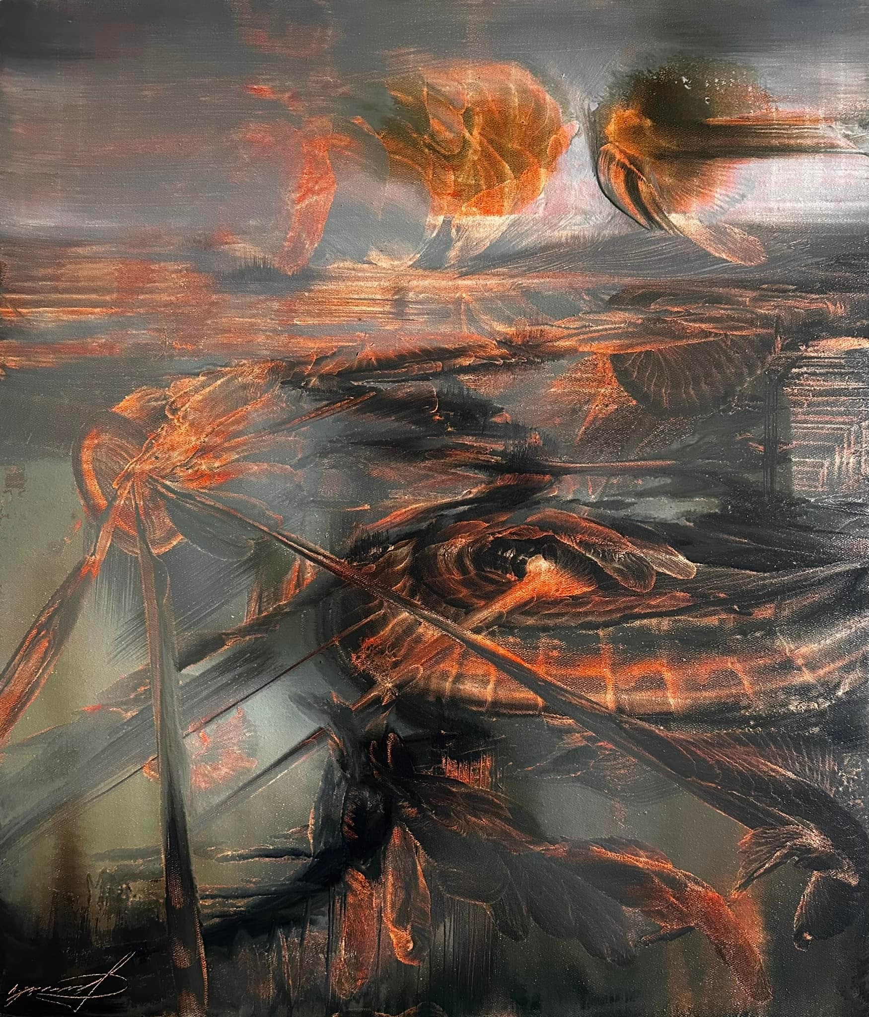 Oil on canvas — untitled