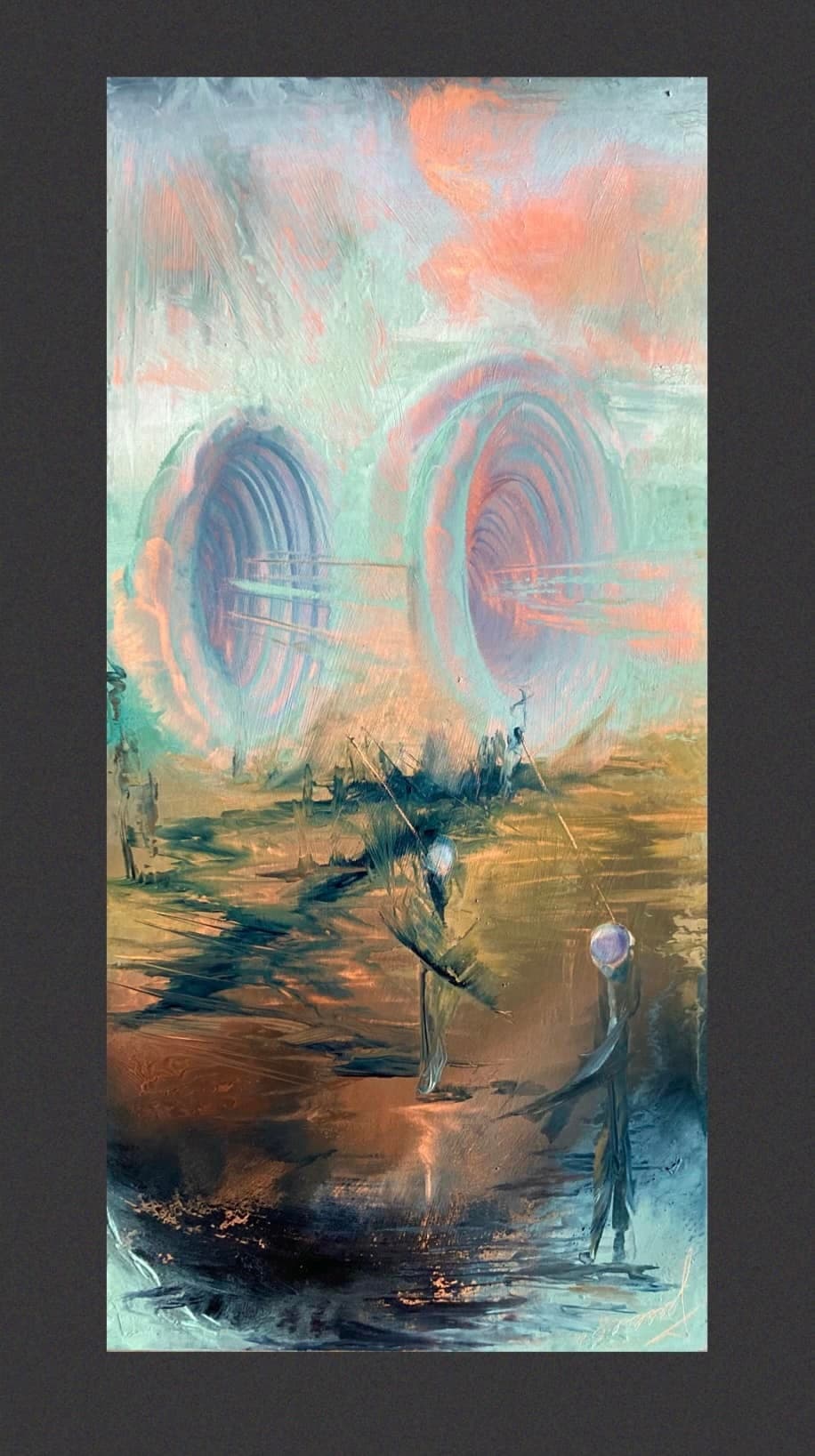 Oil on canvas — untitled — Details 1