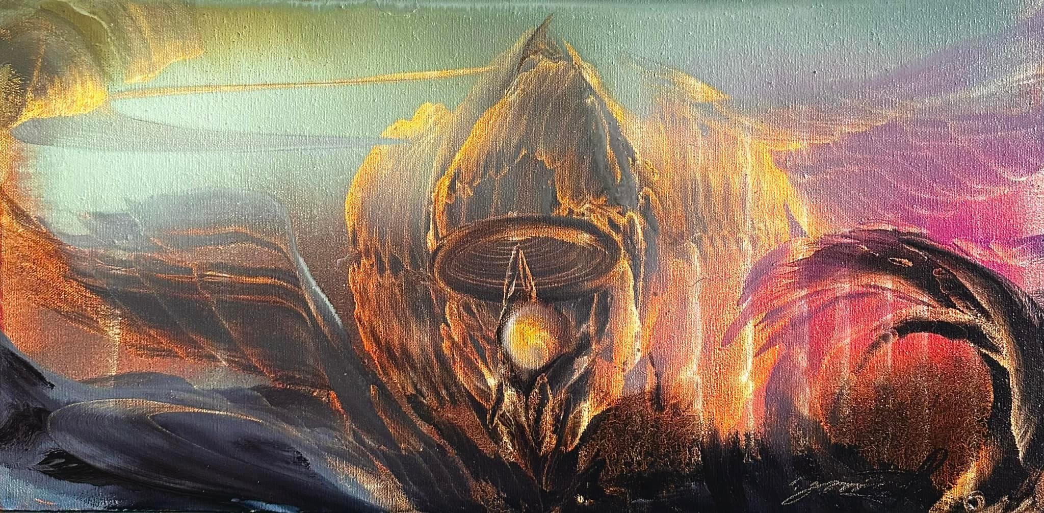 Oil on canvas — untitled