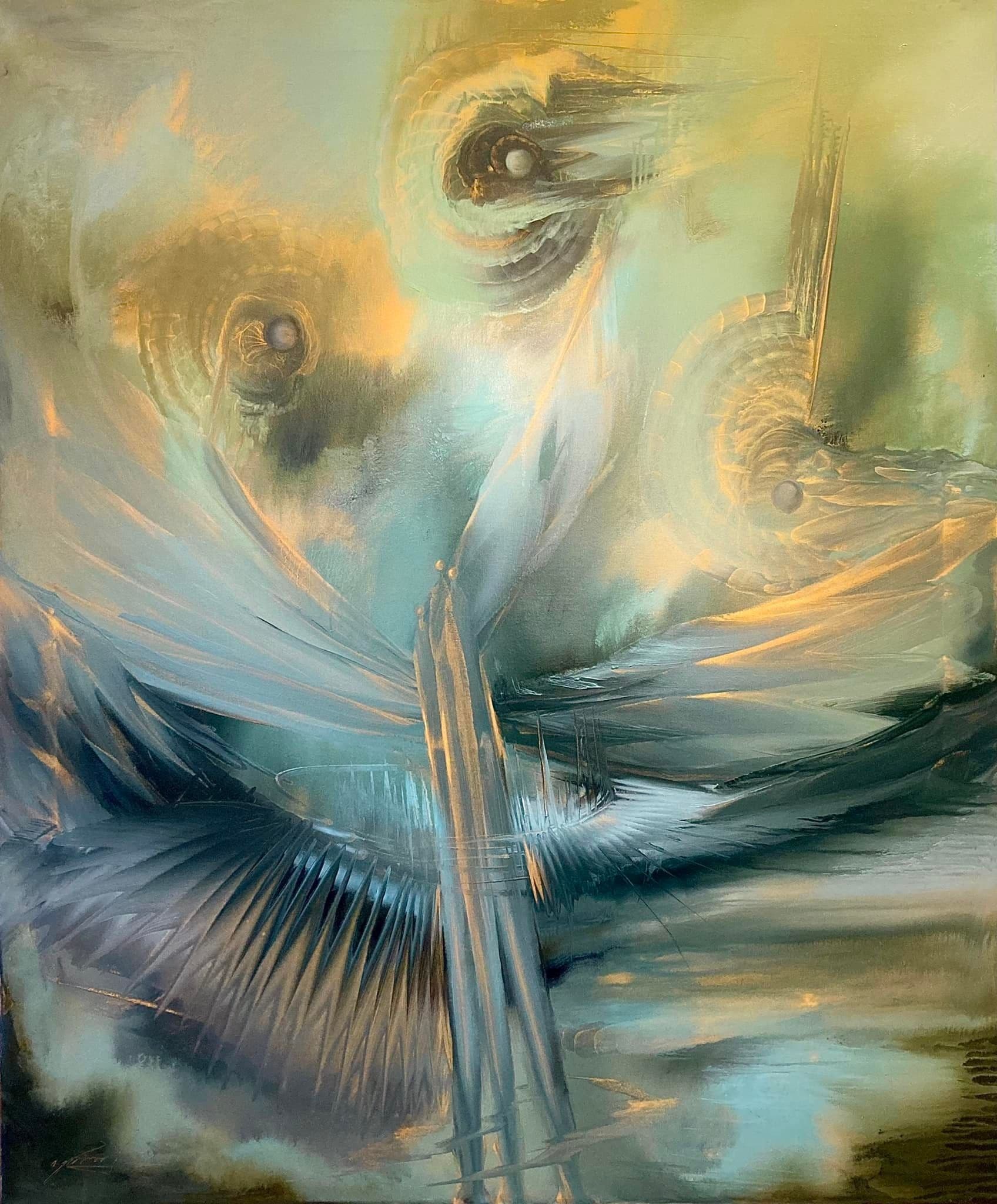 Oil on canvas — untitled