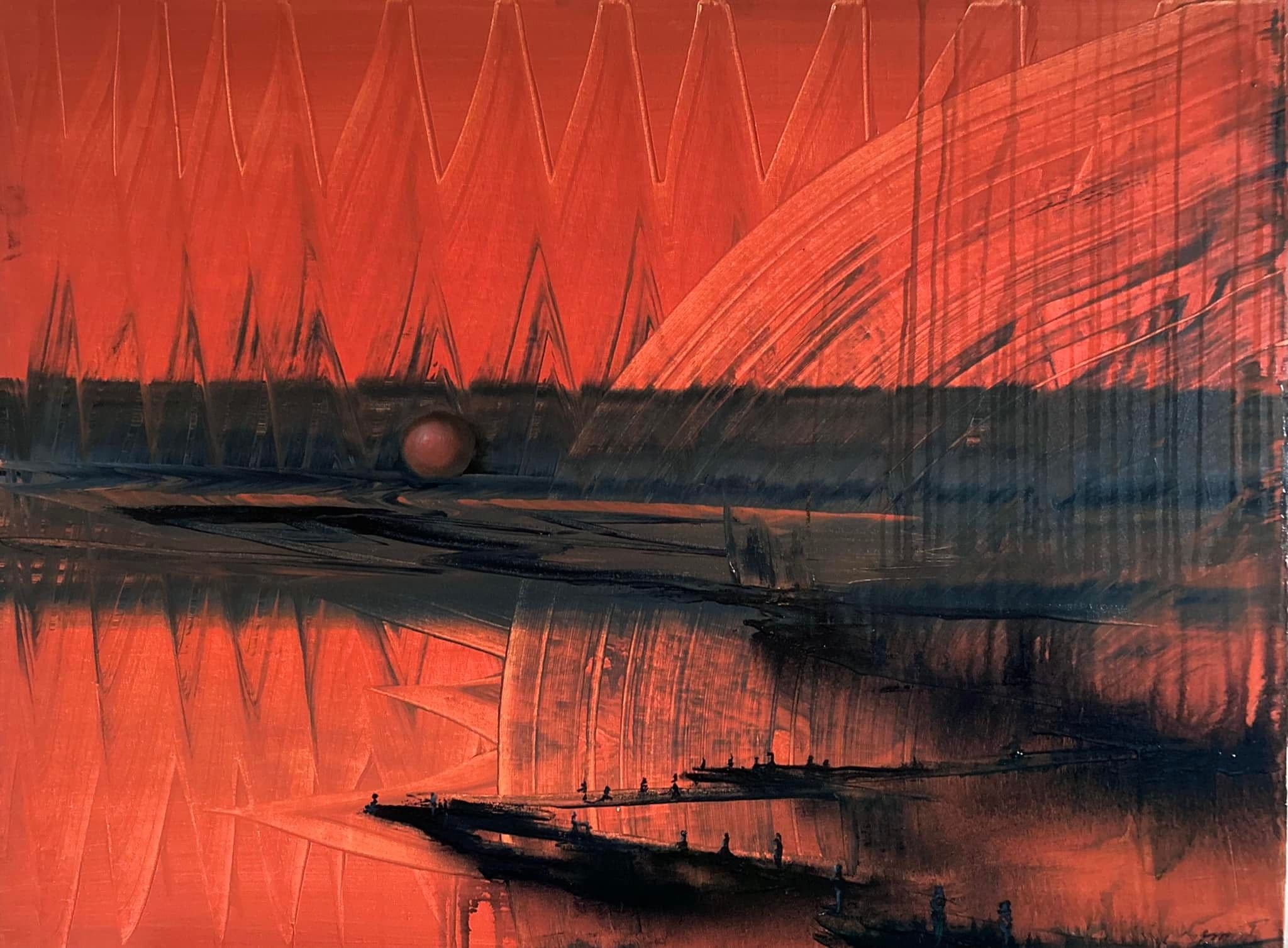 Oil on canvas — untitled — Details 2